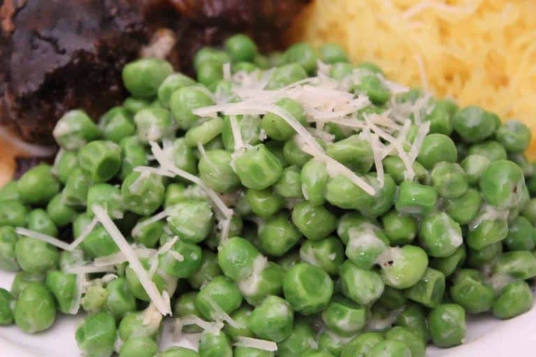 Parmesan Peppered Peas