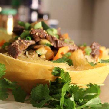 Spaghetti Squash Stir Fry