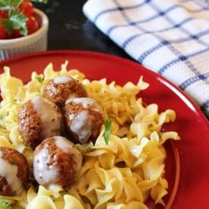 Swedish Meatballs and Sauce