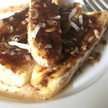 Maple Glazed Bananas