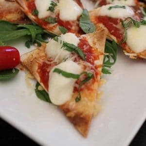 Margherita Nachos