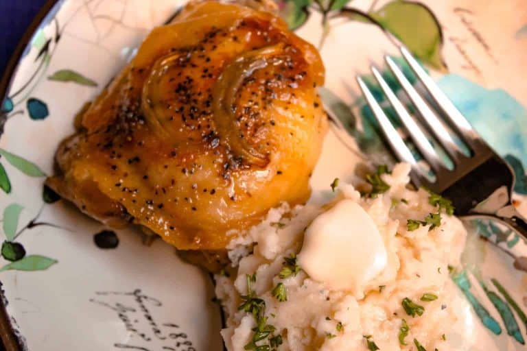 Oven Baked Chicken Thighs