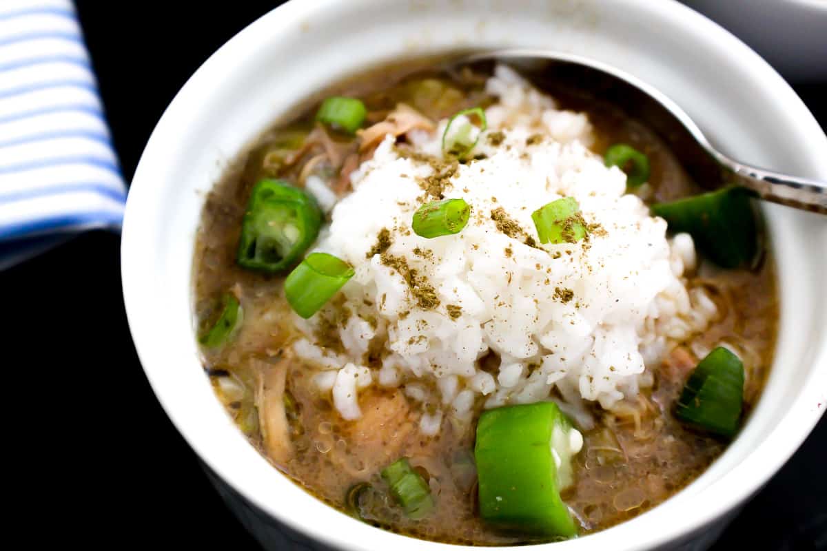 New Orleans Cajun Chicken Gumbo SmartyPantsKitchen