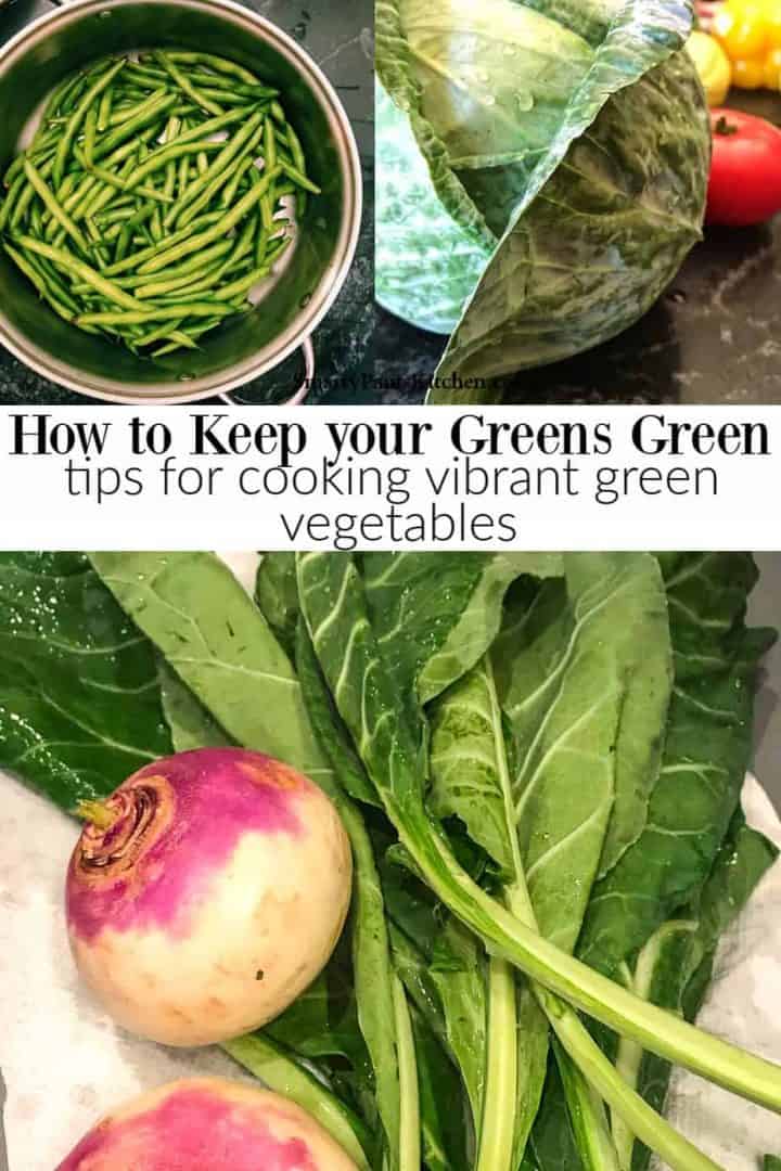 How to Keep Green Vegetables Bright Green SmartyPantsKitchen