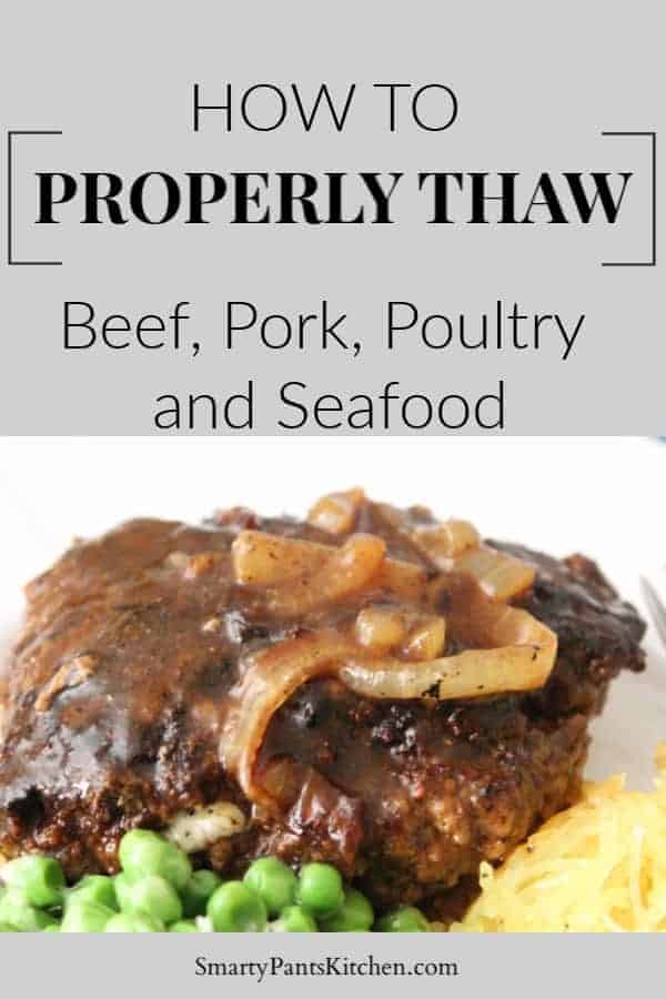 How To Properly Thaw Beef, Pork, Poultry and Seafood