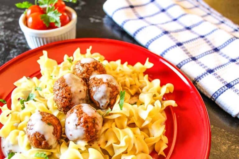 Swedish Meatballs and Sauce