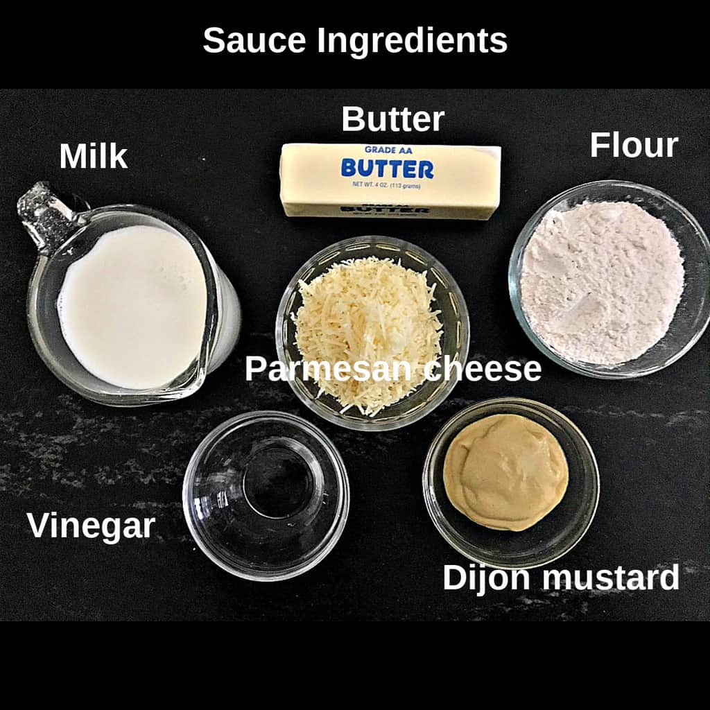 Visual image of sauce ingredients