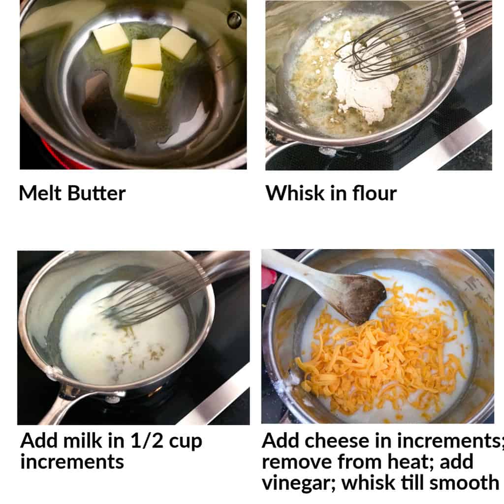 Step by step visual instructions.