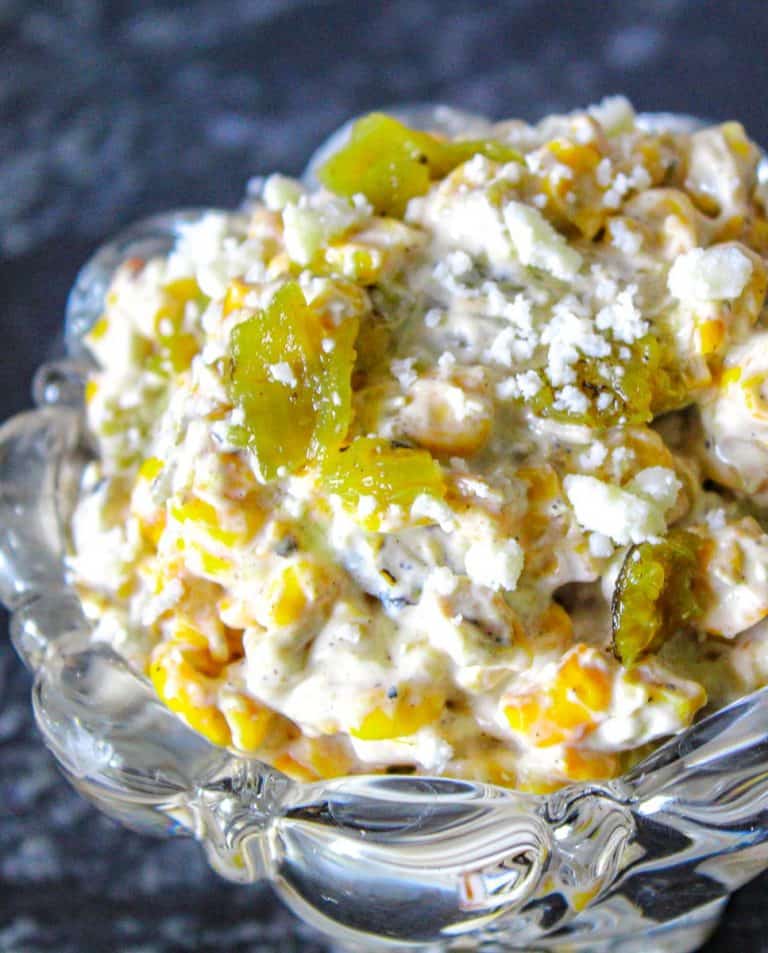 Southwestern Roasted Corn and Green Chile Dip