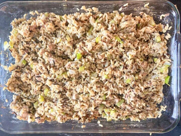 Wild Rice and Oyster Dressing SmartyPantsKitchen