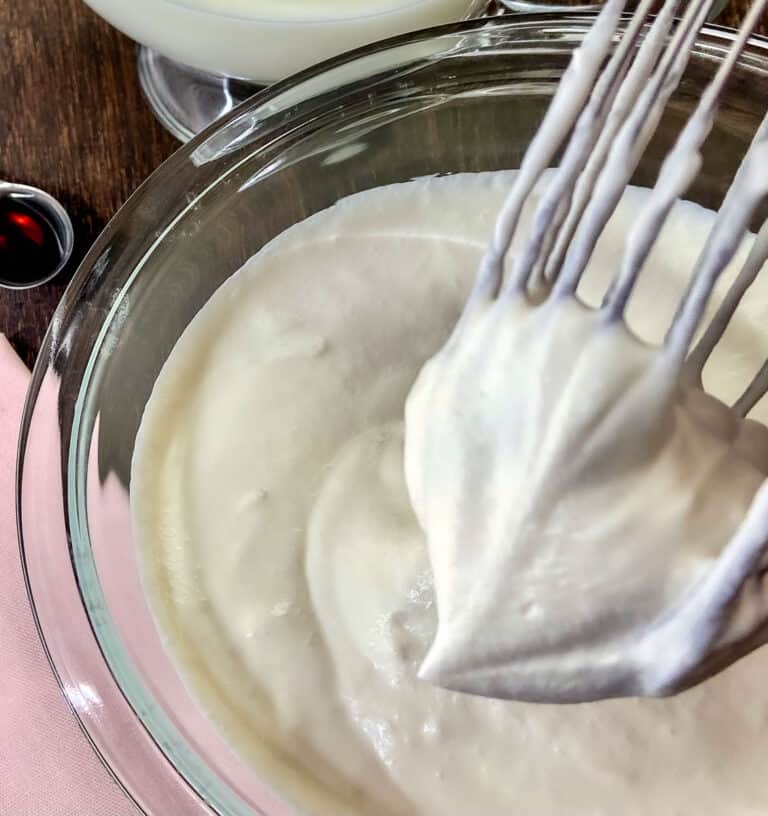 Homemade Whipped Cream