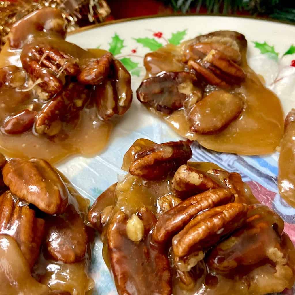 Chewy Texas Pecan Pralines - SmartyPantsKitchen