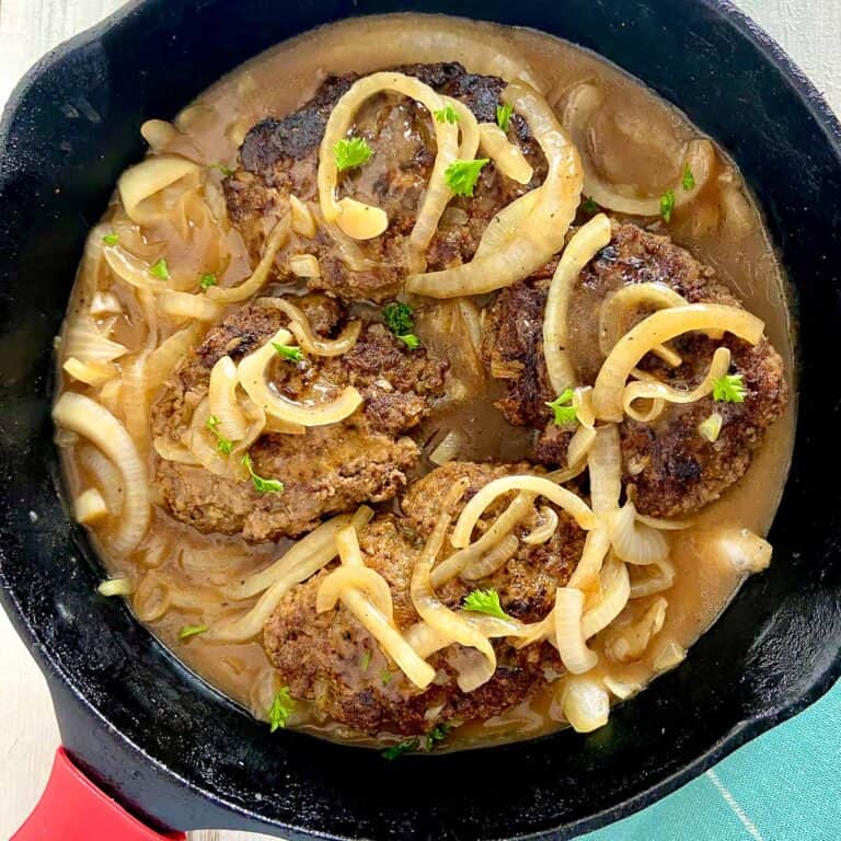 Salisbury Steak with Brown Gravy