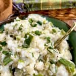Close up of colcannon.
