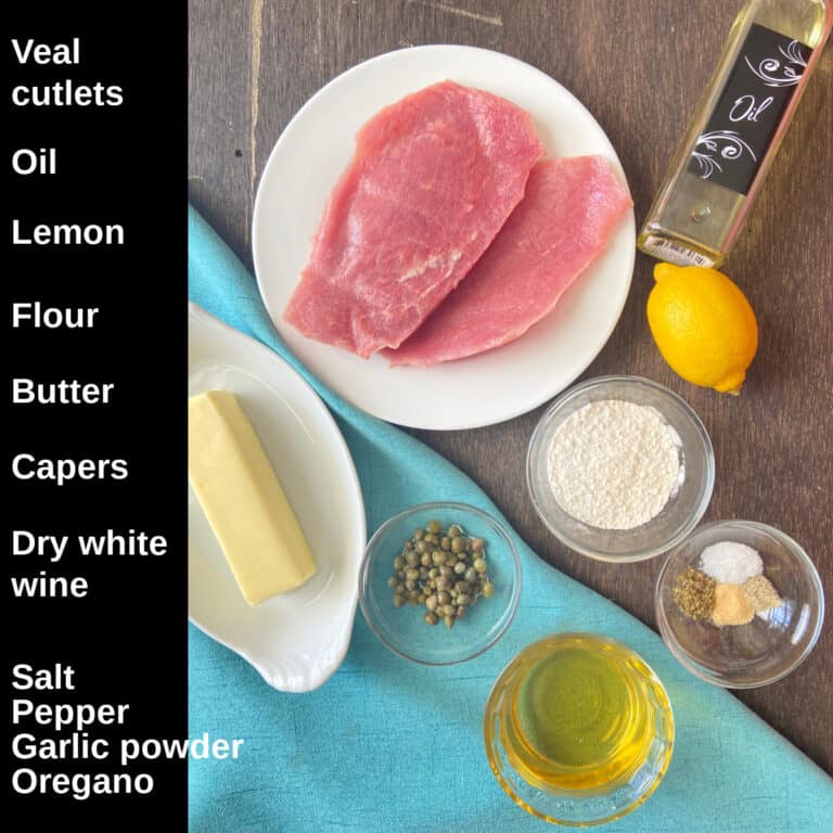 Veal Scallopini with Piccata Sauce SmartyPantsKitchen