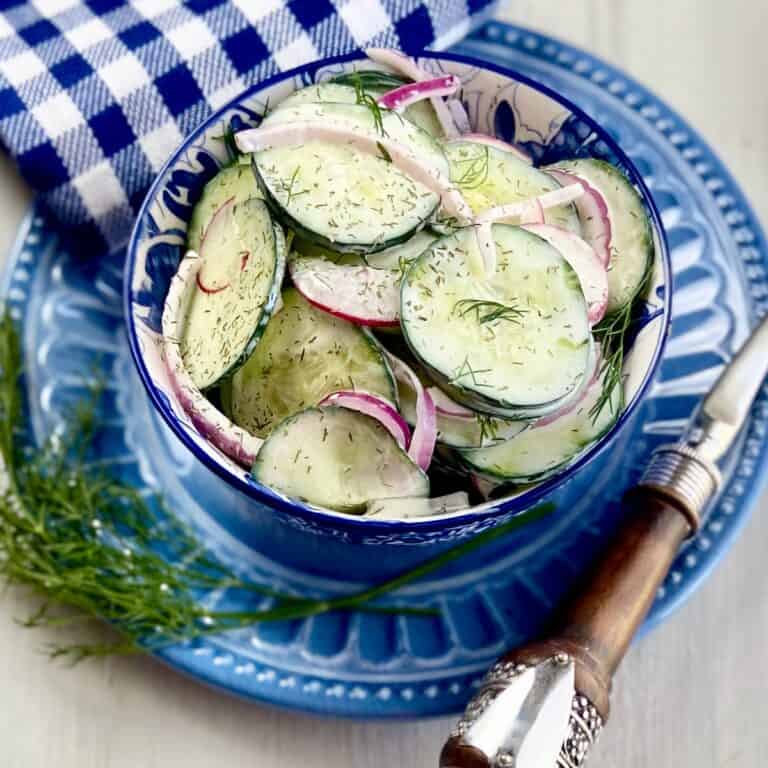 Creamy Cucumber Salad