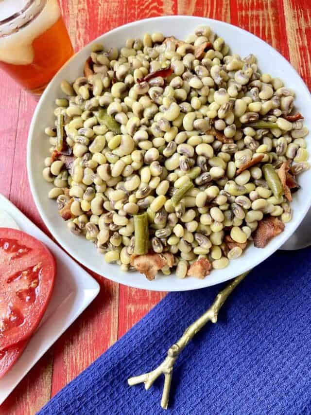 How to Season Southern Purple Hull Peas or Black Eyed Peas