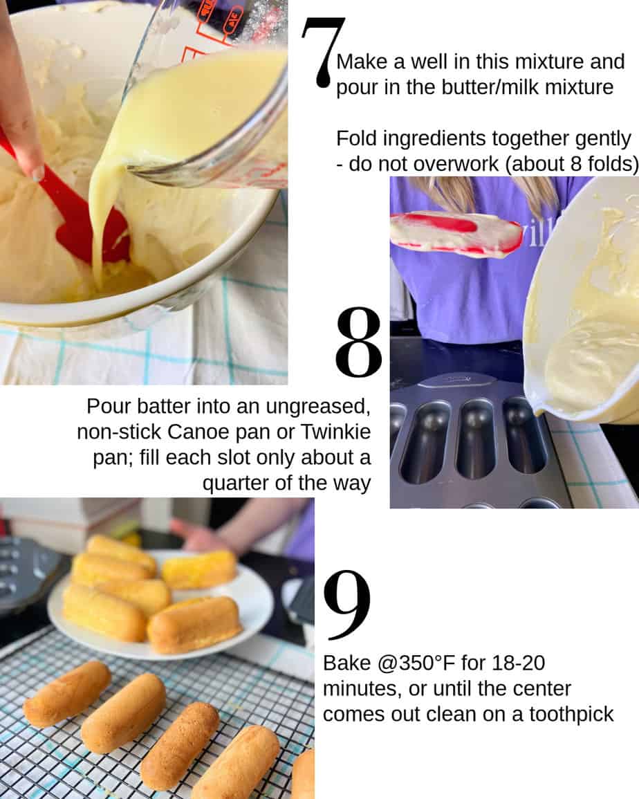 Process images for steps seven through nine.
