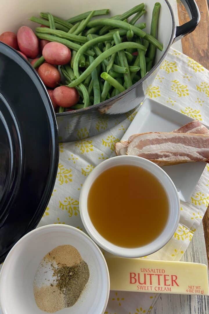 Southern Green Beans and New Potatoes SmartyPantsKitchen