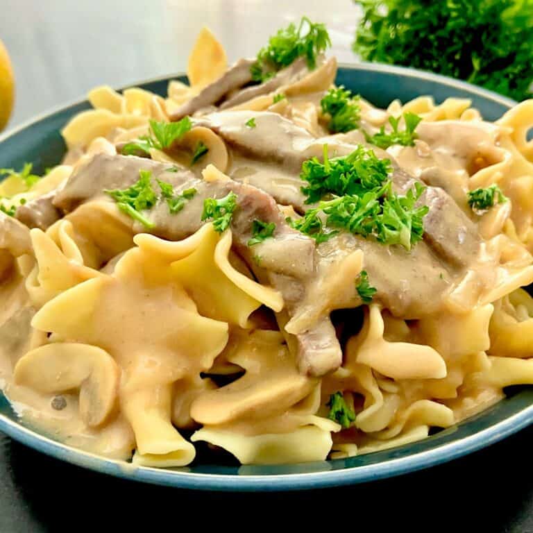 Traditional Beef Stroganoff