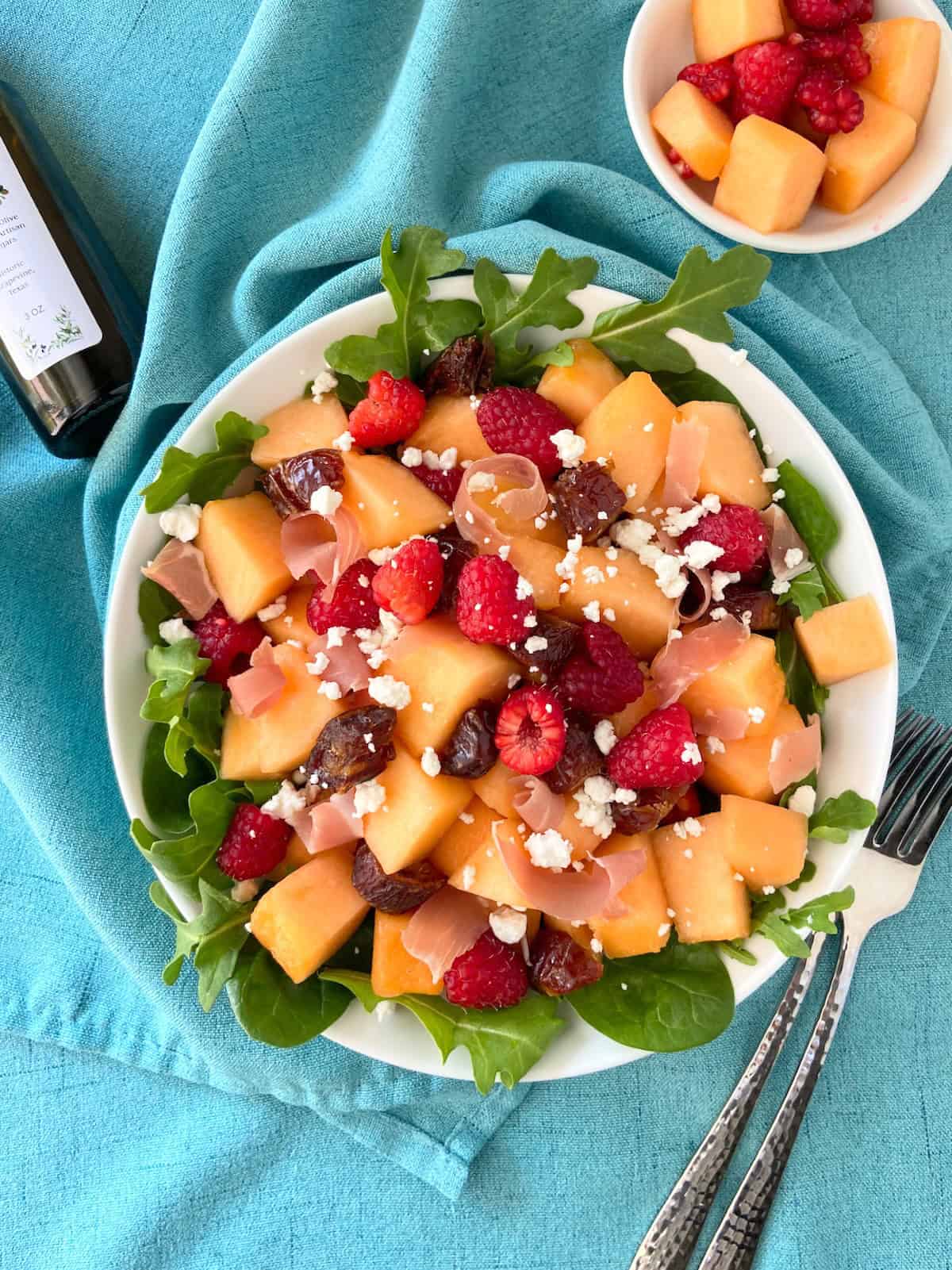 Macerated Fruit Salad in serving bowl.